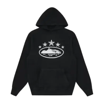 Corteiz 5 Starz Alcatraz Hoodie Black 2