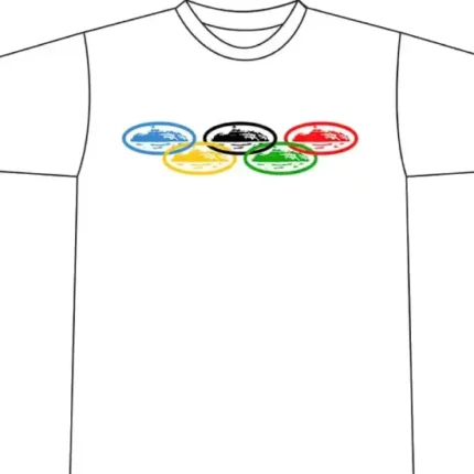 Corteiz Alcatraz Olympic T Shirt White 1