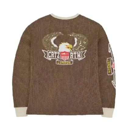 Corteiz Dipset Eagle Sweatshirt Brown 1